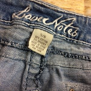 Love Notes Shorts - Cutoff Shorts Love Notes Shorts - Cutoff Shorts